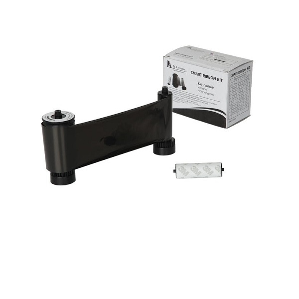 Obrazek Smart-30S/Smart-30D/Smart-50S/Smart-50D black without overlay ribbon/dye film (K) - 1200 print. Smart 55650740 / 650740 SIADC-P-K (DE,SE,NO,FI,RO,PL)