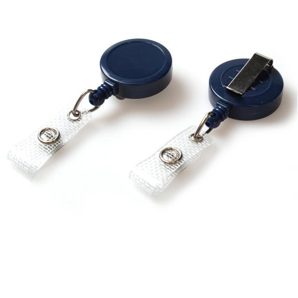 Obrazek Blue badge reel with belt clip and strap. 60270196 (DE,SE,NO,FI,RO,PL)