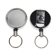 Obrazek ID badge reel with belt clip and key ring. 60270208 (DE,SE,NO,FI,RO,PL)