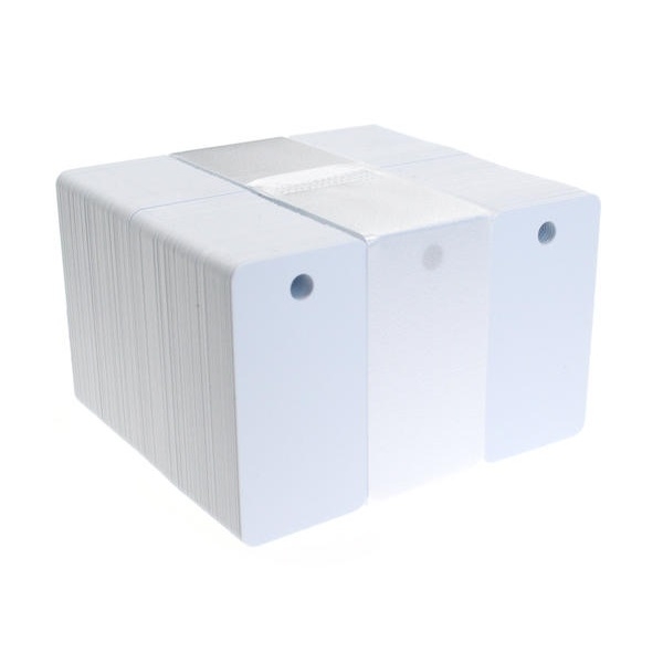 Obrazek White 3up key tag cards blank. 70102051 (DE,SE,NO,FI,RO,PL)