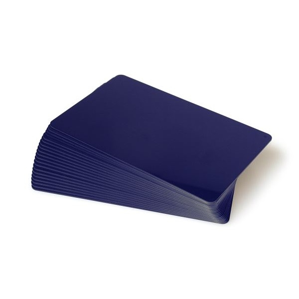 Obrazek Blank dark blue cards - CR80 (BLUE CORE). 70102137 (DE,SE,NO,FI,RO,PL)