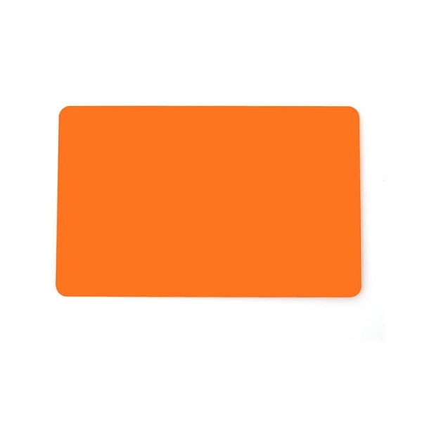 Obrazek Blank orange cards - CR80 (ORANGE CORE). 70102046 (DE,SE,NO,FI,RO,PL)