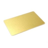 Obrazek Blank thin gold cards - 480 micron, 0.48 mm (WHITE CORE). 70102028LI420 (DE,SE,NO,FI,RO,PL)