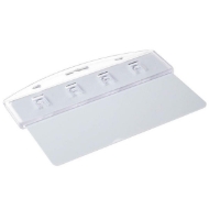 Obrazek Card grab half badge holder top/clear (horizontal/landscape). 60270275 (DE,SE,NO,FI,RO,PL)