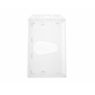 Obrazek Cardholder/carrying case rigid plastic with lock frosted (vertical/portrait). 60270128 (DE,SE,NO,FI,RO,PL)
