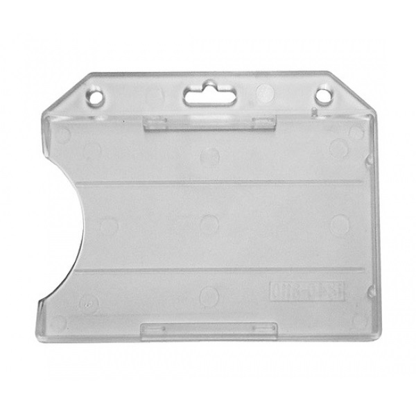 Obrazek Cardholder/carrying badge face open plastic frosted (horizontal/landscape). 60270112vud (DE,SE,NO,FI,RO,PL)