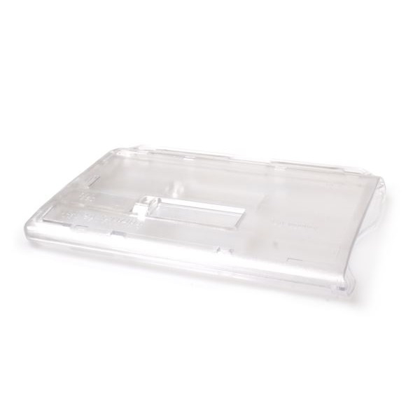 Obrazek Cardholder / carrying case rigid plastic Double Slider Bar with lock clear (horizontal / landscape) for 2 cards. 60270270 (DE,SE,NO,FI,RO,PL)