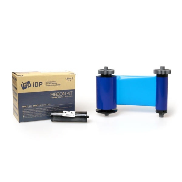 Obrazek Smart-30S/Smart-30D/Smart-50S/Smart-50D blue without overlay ribbon/dye film (K) - 1200 print. Smart 55650665 / 650665 SIADC-P-B. (DE,SE,NO,FI,RO,PL)