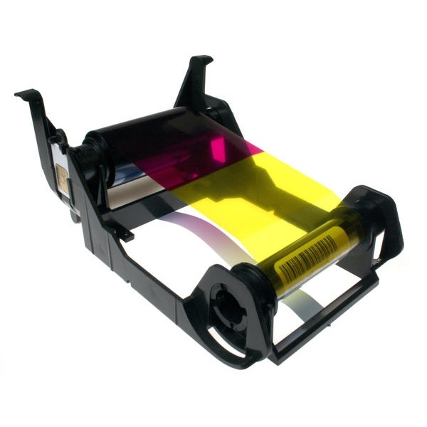 Obrazek Zebra series 1 ZXP1 4-color ribbon/dye film (YMCKO) 5-panel. Zebra 800011-140. ZEB-800011 (DE,SE,NO,FI,RO,PL)