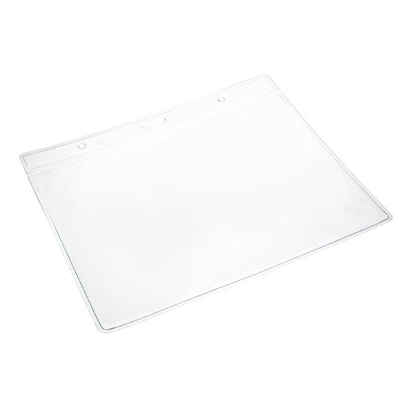 Obrazek 154X133 mm (A6) Cardholder / carrying case soft plastic clear (horizontal / landscape). Eco Friendly. 60270390 (DE,SE,NO,FI,RO,PL)