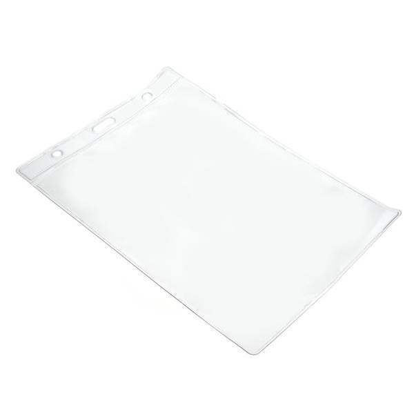 Obrazek A6 Cardholder / carrying case soft plastic clear (vertical / portrait) 105 x 148 mm Eco Friendly. 60270395 (DE,SE,NO,FI,RO,PL)
