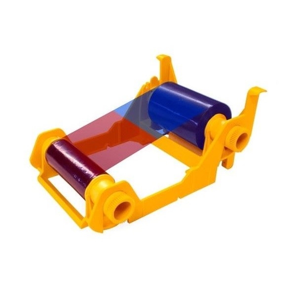 Obrazek Zebra series 3 ZXP3 4-color ribbon/dye film (YMCKO). Zebra 800033-840. ZEB-800033 (DE,SE,NO,FI,RO,PL)