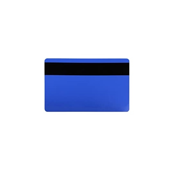 Obrazek Blank blue cards with LO-CO magnetic stripe- IS0-7811-2 (CR80). 70102068 (DE,SE,NO,FI,RO,PL)