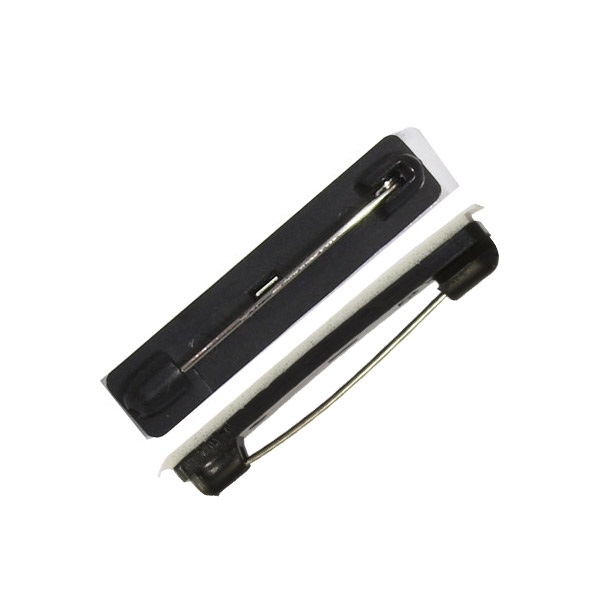 Obrazek Self-adhesive brooch pin black. 60270100S (DE,SE,NO,FI,RO,PL)