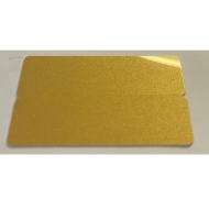 Obrazek Blank gold 2-up e.g. name tags / price tag cards - CR80. 70102097 (DE,SE,NO,FI,RO,PL)