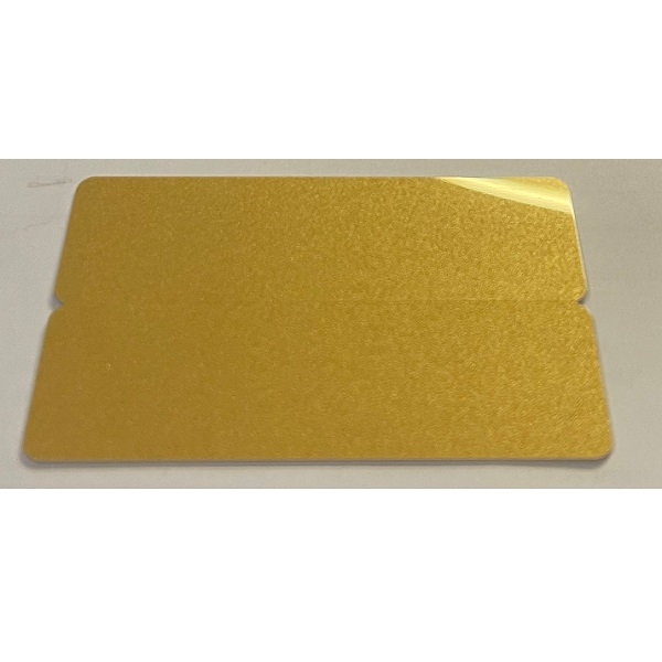 Obrazek Blank gold 2-up e.g. name tags / price tag cards - CR80. 70102097 (DE,SE,NO,FI,RO,PL)