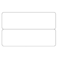 Obrazek Blank gold 2-up e.g. name tags / price tag cards - CR80. 70102097 (DE,SE,NO,FI,RO,PL)
