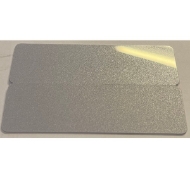 Obrazek Blank silver 2-up e.g. name tags / price tag cards - CR80. 70102098 (DE,SE,NO,FI,RO,PL)
