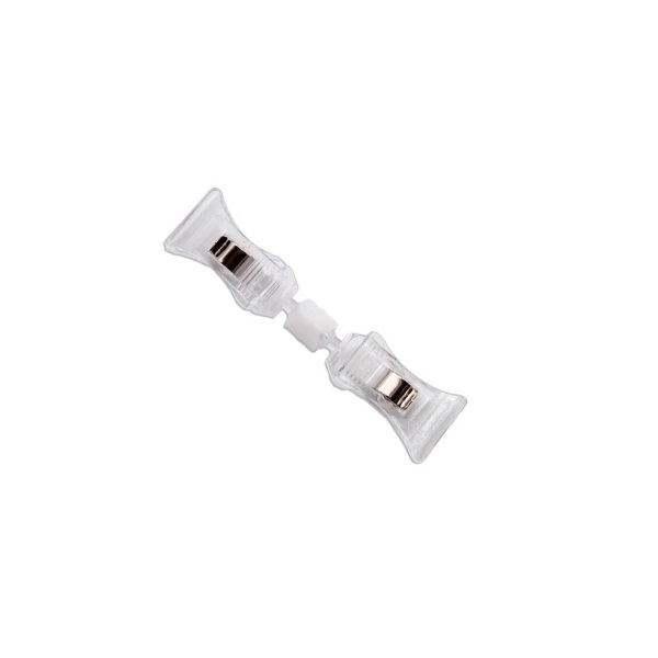 Obrazek Sign holder with 2 clamps transparent. 60270213 (DE,SE,NO,FI,RO,PL)
