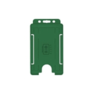 Obrazek Bio badge Cardholder/carrying face open plastic green (vertical/portrait). 60270476 (DE,SE,NO,FI,RO,PL)