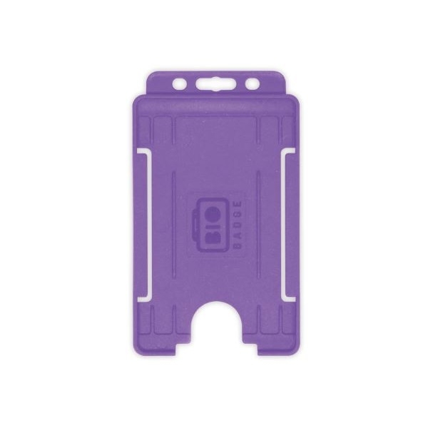Obrazek Bio badge Cardholder/carrying face open plastic purple (vertical/portrait). 60270474 (DE,SE,NO,FI,RO,PL)
