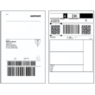 Obrazek White Zebra 12-Pack Label DT 4X6 (102x152 mm) 475/ROLL PE DQP 3000. 800264-605 (DE,SE,NO,FI,RO,PL)