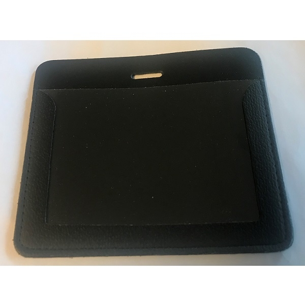 Obrazek Card holder leather 106x75 mm Cardholder / carrying case soft clear front (horizontal / landscape). 60270124vud (DE,SE,NO,FI,RO,PL)