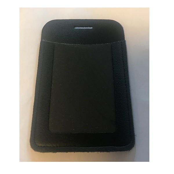 Obrazek Card holder leather 54x86 mm Cardholder / carrying case soft clear front (vertical / portrait). 60270127 (DE,SE,NO,FI,RO,PL)