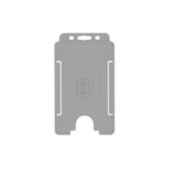 Obrazek Gray bio badge Cardholder/carrying face open plastic (vertical/portrait). 60270461 (DE,SE,NO,FI,RO,PL)