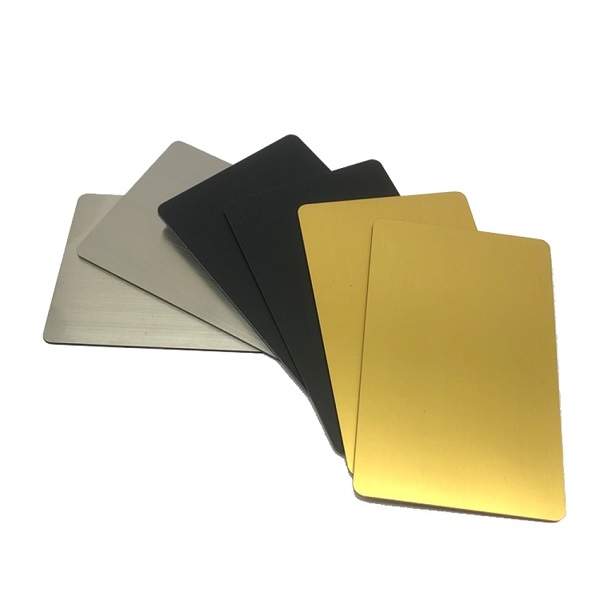 Obrazek "Plastic card" in metal material without or with RFID chip. 70102099 (DE,SE,NO,FI,RO,PL)