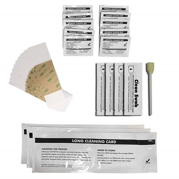 Obrazek Compatible Card Printer Cleaning Kit for Fargo HDP5000, HDP5600, Javelin 800i (89200). COM89200 (DE,SE,NO,FI,RO,PL)