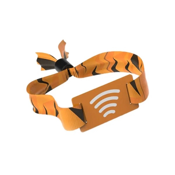 Obrazek Fabric bracelet 13.56MHz RFID woven bracelet NFC wristband. 75102896 (DE,SE,NO,FI,RO,PL)
