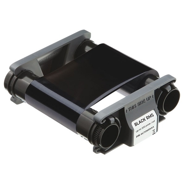 Obrazek Evolis Black monochrome RMS Ribbon – 500 prints Edikio Flex / Duplex. Original. Evolis RCT094NAA (DE,SE,NO,FI,RO,PL)