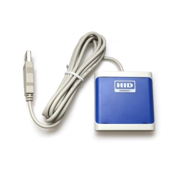 Obrazek HID™  Omnikey 5022CL Smart Card Reader - Dark Blue NFC. R50220318-DB (DE,SE,NO,FI,RO,PL)
