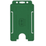Obrazek Bio badge Cardholder/carrying face open plastic green (vertical/portrait). 60270476 (DE,SE,NO,FI,RO,PL)