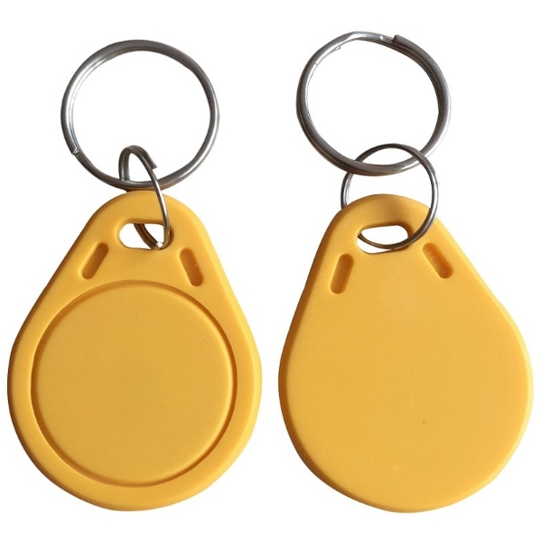 Obrazek Yellow rewriteable Key fob 125 KHZ EM. Keyfob. 70102817 (DE,SE,NO,FI,RO,PL)