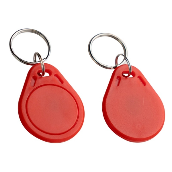 Obrazek Red rewriteable Key fob 125 KHZ EM. Keyfob. 70102815 (DE,SE,NO,FI,RO,PL)