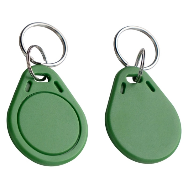 Obrazek Green rewriteable Key fob 125 KHZ EM. Keyfob. 70102816 (DE,SE,NO,FI,RO,PL)