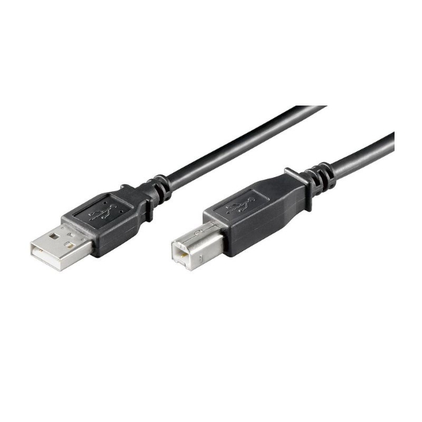 Obrazek USB2.0 A-B Cable, 1.8m. TEL10110 (DE,SE,NO,FI,RO,PL)