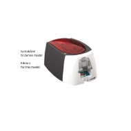 Obrazek Evolis badgy 100 / 200 4-color ribbon/dye film (YMCKO) incl. 100 white cards. Evolis CBGP0001C (DE,SE,NO,FI,RO,PL)