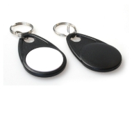 Obrazek Black and white Key fob 13.56 MHZ 1KB. Keyfob. 70102620 (DE,SE,NO,FI,RO,PL)