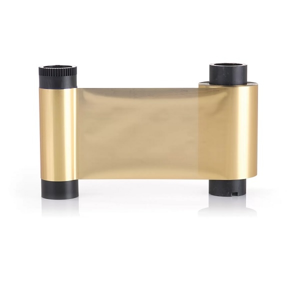 Obrazek Magicard Avalon, Rio and Tango gold without overlay ribbon/dye film (K) - 1000 print. Magicard M9005-753-5. MAGIRIBLC3D-G (DE,SE,NO,FI,RO,PL)