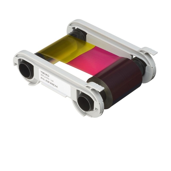 Obrazek Evolis Primacy 4-color ribbon/dye film (YMCKO). Evolis R5F008EAA (DE,SE,NO,FI,RO,PL)