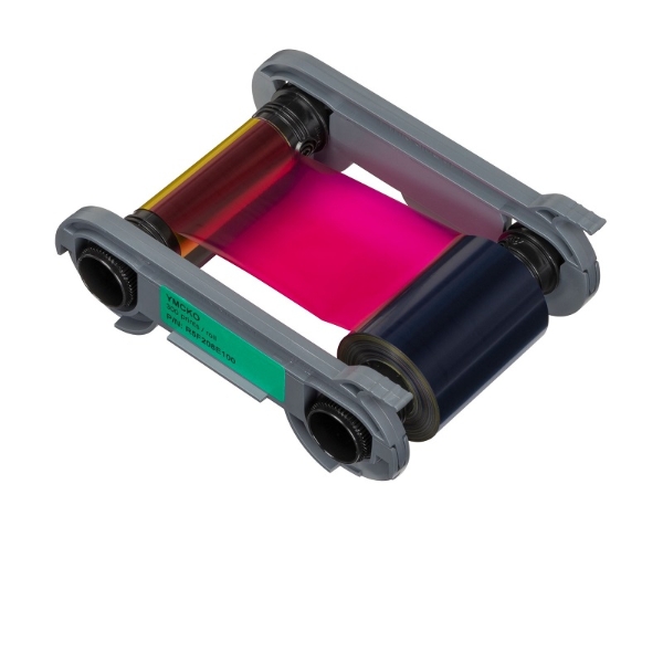Obrazek Evolis Primacy 2 - 4-color ribbon/dye film (YMCKO). Evolis R5F208E100 (DE,SE,NO,FI,RO,PL)
