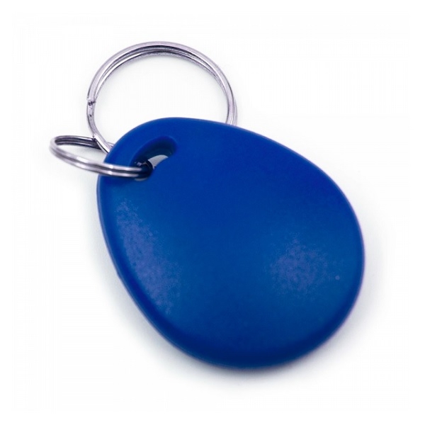 Obrazek Blue rewriteable Key fob 125 KHZ EM. Keyfob. 70102928 (DE,SE,NO,FI,RO,PL)