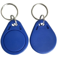 Obrazek Blue rewriteable Key fob 13.56 MHz. 13.56 Compatible 1K Magic UID – Changeable UID. Keyfob. 70102948 (DE,SE,NO,FI,RO,PL)