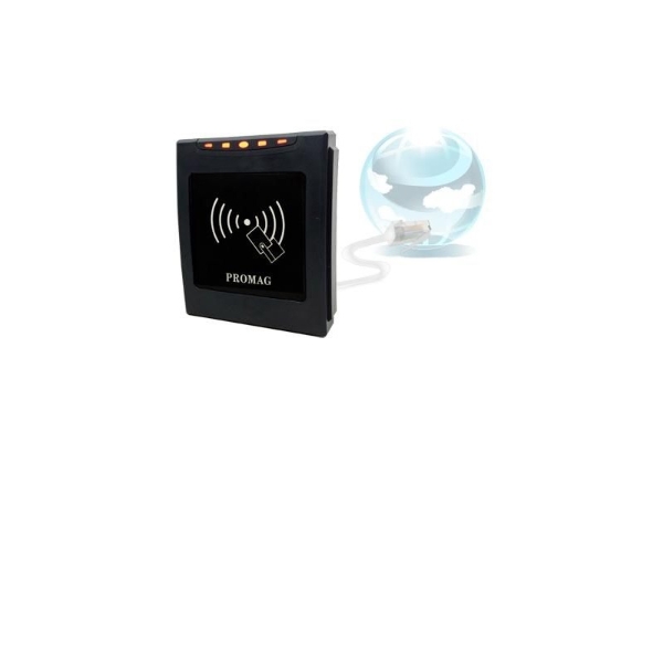 Obrazek Promag Mifare UID Reader, Ethernet Interface with PoE. Gigatek Promag ER750-10 Reader RFID 13.56 MHz. PROM-ER750A-10 (DE,SE,NO,FI,RO,PL)
