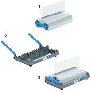 Obrazek Laminating film cassette Foton 30 125my. GBC4410025 (SE,NO,FI,RO,PL)