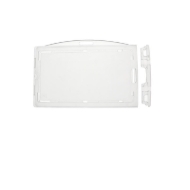 Obrazek Enclosed ID Badge Lockable card holder / carrying case rigid plastic Premium (horizontal / landscape). 60270281 (DE,SE,NO,FI,RO,PL)