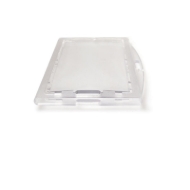 Obrazek Enclosed ID Badge Lockable card holder / carrying case rigid plastic Premium (horizontal / landscape). 60270281 (DE,SE,NO,FI,RO,PL)